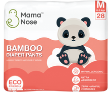 Load image into Gallery viewer, Ultra-soft Biodegradable Bamboo Diaper Pants (4 PACKS)
